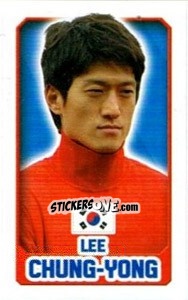 Sticker Lee Chung-Yong - England 2014 n. 380 - Topps