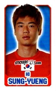 Sticker Ki Sung-Yueng - England 2014 n. 383 - Topps