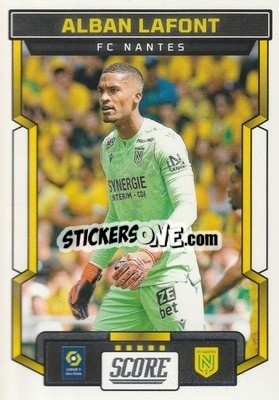 Sticker Alban Lafont - Score Ligue 1 2023-2024
 n. 40 - Panini