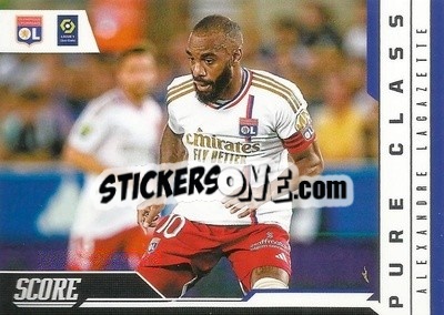 Sticker Alexandre Lacazette - Score Ligue 1 2023-2024
 n. PC8 - Panini