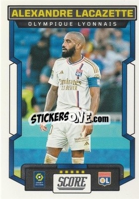 Sticker Alexandre Lacazette - Score Ligue 1 2023-2024
 n. 110 - Panini