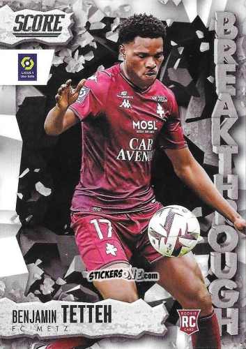 Cromo Benjamin Tetteh - Score Ligue 1 2023-2024
 n. B4 - Panini