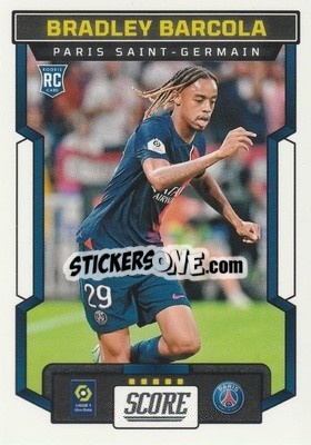 Sticker Bradley Barcola - Score Ligue 1 2023-2024
 n. 134 - Panini
