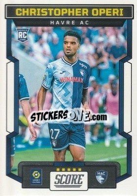 Sticker Christopher Operi - Score Ligue 1 2023-2024
 n. 55 - Panini