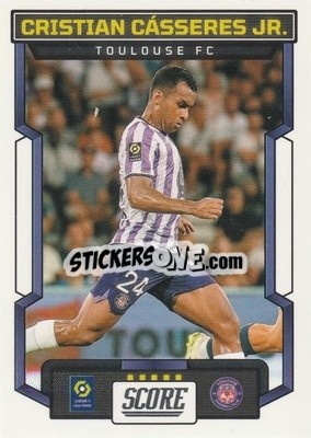 Sticker Cristian Casseres Jr. - Score Ligue 1 2023-2024
 n. 197 - Panini