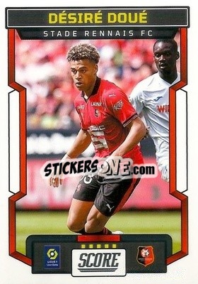 Sticker Désiré Doué - Score Ligue 1 2023-2024
 n. 184 - Panini