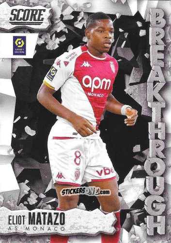 Figurina Eliot Matazo - Score Ligue 1 2023-2024
 n. B24 - Panini