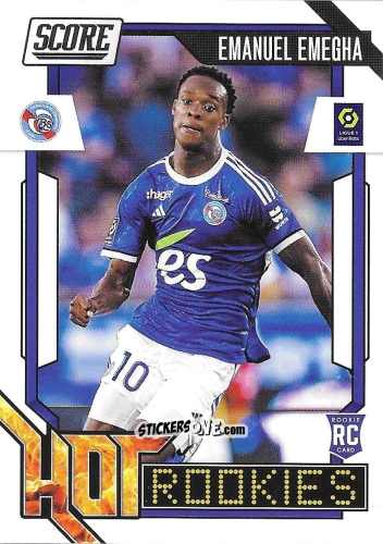 Cromo Emanuel Emegha - Score Ligue 1 2023-2024
 n. HR15 - Panini