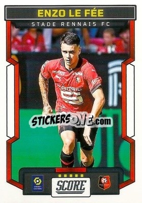 Figurina Enzo Le Fee - Score Ligue 1 2023-2024
 n. 185 - Panini