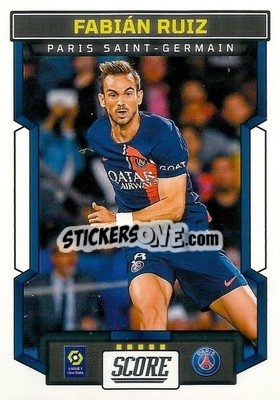 Sticker Fabian Ruiz - Score Ligue 1 2023-2024
 n. 137 - Panini