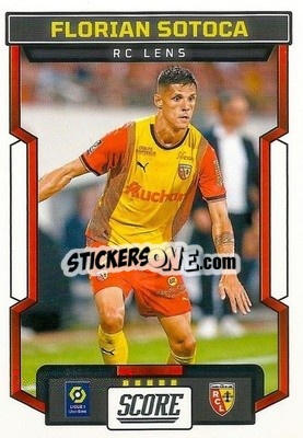 Sticker Florian Sotoca - Score Ligue 1 2023-2024
 n. 140 - Panini