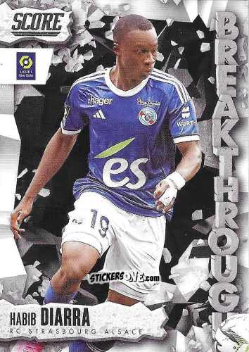 Figurina Habib Diarra - Score Ligue 1 2023-2024
 n. B19 - Panini