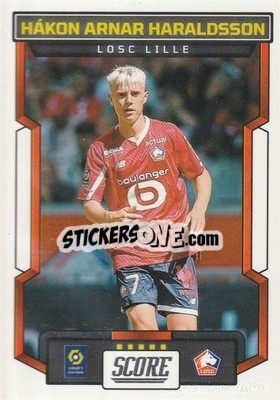 Sticker Hakon Arnar Haraldsson - Score Ligue 1 2023-2024
 n. 61 - Panini
