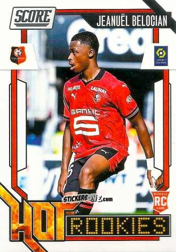 Sticker Jeanuel Belocian - Score Ligue 1 2023-2024
 n. HR19 - Panini