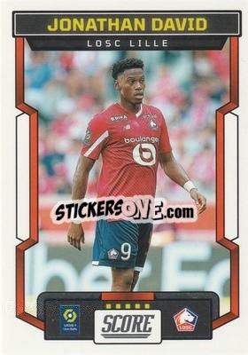 Sticker Jonathan David - Score Ligue 1 2023-2024
 n. 57 - Panini