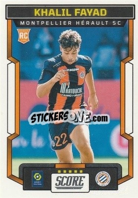 Sticker Khalil Fayad - Score Ligue 1 2023-2024
 n. 78 - Panini