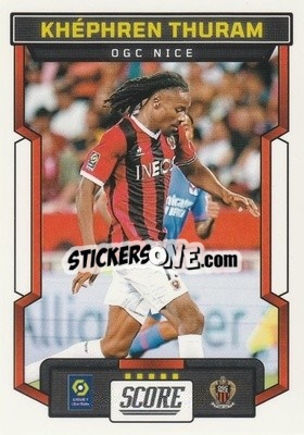 Sticker Khephren Thuram - Score Ligue 1 2023-2024
 n. 86 - Panini