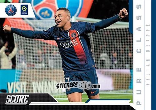 Figurina Kylian Mbappe - Score Ligue 1 2023-2024
 n. PC3 - Panini