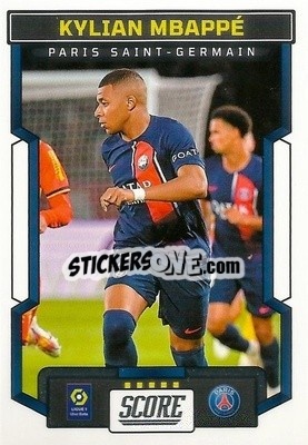 Sticker Kylian Mbappé - Score Ligue 1 2023-2024
 n. 126 - Panini