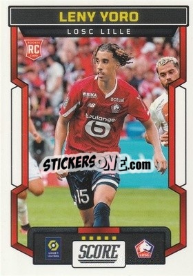 Sticker Leny Yoro - Score Ligue 1 2023-2024
 n. 64 - Panini
