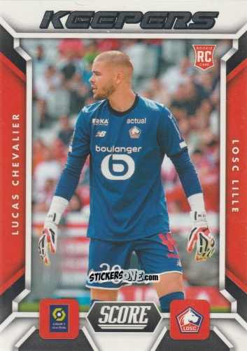 Sticker Lucas Chevalier - Score Ligue 1 2023-2024
 n. K5 - Panini