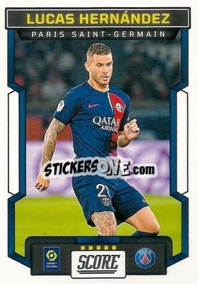 Cromo Lucas Hernandez - Score Ligue 1 2023-2024
 n. 133 - Panini