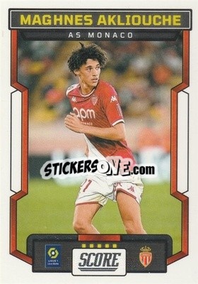 Sticker Maghnes Akliouche - Score Ligue 1 2023-2024
 n. 8 - Panini