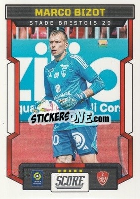 Sticker Marco Bizot - Score Ligue 1 2023-2024
 n. 166 - Panini