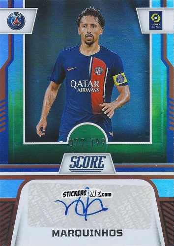 Sticker Marquinhos - Score Ligue 1 2023-2024
 n. SS-MO - Panini