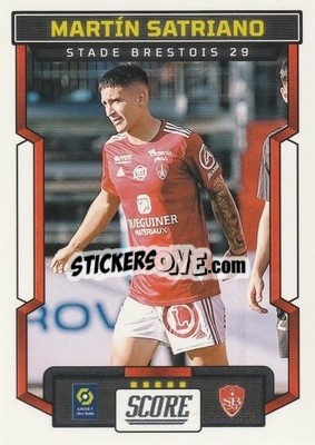 Sticker Martin Satriano - Score Ligue 1 2023-2024
 n. 161 - Panini