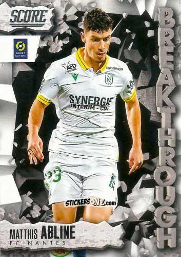 Figurina Matthis Abline - Score Ligue 1 2023-2024
 n. B29 - Panini
