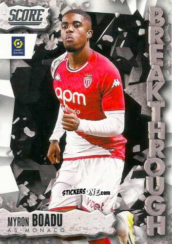 Figurina Myron Boadu - Score Ligue 1 2023-2024
 n. B1 - Panini