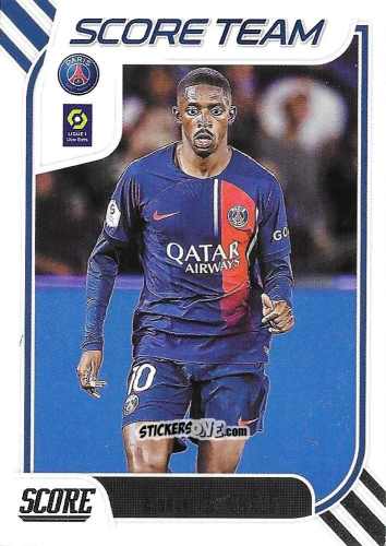 Sticker Ousmane Dembele - Score Ligue 1 2023-2024
 n. ST15 - Panini