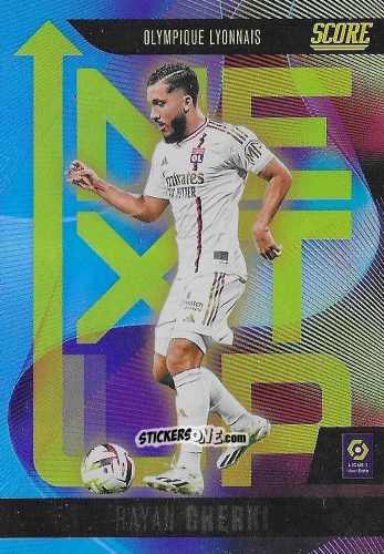 Figurina Rayan Cherki - Score Ligue 1 2023-2024
 n. NU10 - Panini