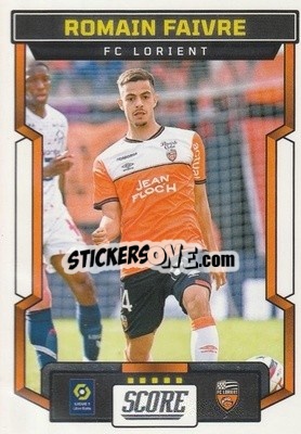 Sticker Romain Faivre - Score Ligue 1 2023-2024
 n. 25 - Panini