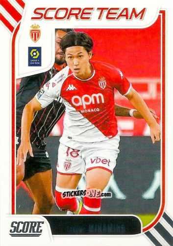 Sticker Takumi Minamino - Score Ligue 1 2023-2024
 n. ST19 - Panini