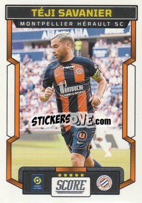 Sticker Teji Savanier - Score Ligue 1 2023-2024
 n. 73 - Panini