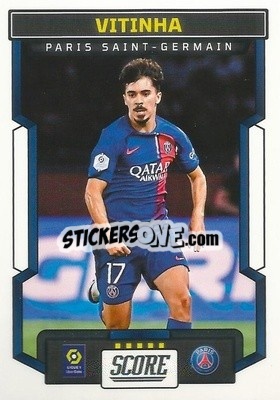 Sticker Vitinha - Score Ligue 1 2023-2024
 n. 129 - Panini
