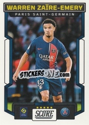 Sticker Warren Zaïre-Emery - Score Ligue 1 2023-2024
 n. 127 - Panini