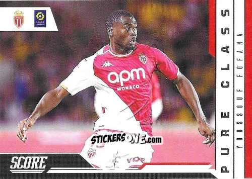 Cromo Youssouf Fofana - Score Ligue 1 2023-2024
 n. PC15 - Panini