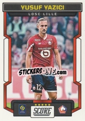 Sticker Yusuf Yazici - Score Ligue 1 2023-2024
 n. 68 - Panini