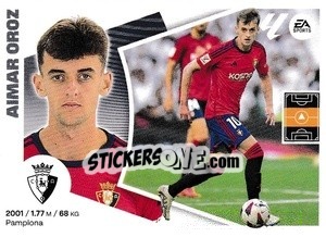 Sticker Aimar Oroz (17) - LaLiga 2024-2025
 n. 417 - Colecciones ESTE