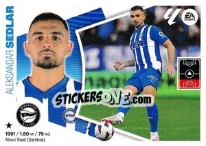 Sticker Aleksandar Sedlar (7) - LaLiga 2024-2025
 n. 7 - Colecciones ESTE