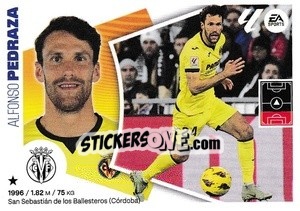 Cromo Alfonso Pedraza (10) - LaLiga 2024-2025
 n. 591 - Colecciones ESTE