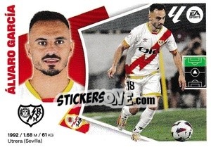 Cromo Álvaro García (20) - LaLiga 2024-2025
 n. 451 - Colecciones ESTE