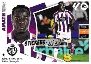 Sticker Amath Ndiaye (16) - LaLiga 2024-2025
 n. 568 - Colecciones ESTE