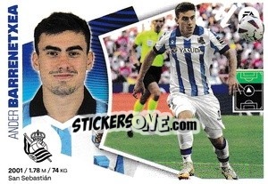 Sticker Ander Barrenetxea (19) - LaLiga 2024-2025
 n. 481 - Colecciones ESTE