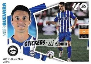 Sticker Ander Guevara (11) - LaLiga 2024-2025
 n. 11 - Colecciones ESTE