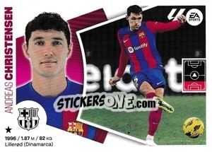 Sticker Andreas Christensen (8A) - LaLiga 2024-2025
 n. 108 - Colecciones ESTE
