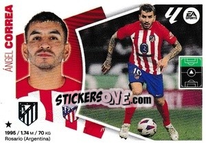 Sticker Ángel Correa (18) - LaLiga 2024-2025
 n. 89 - Colecciones ESTE
